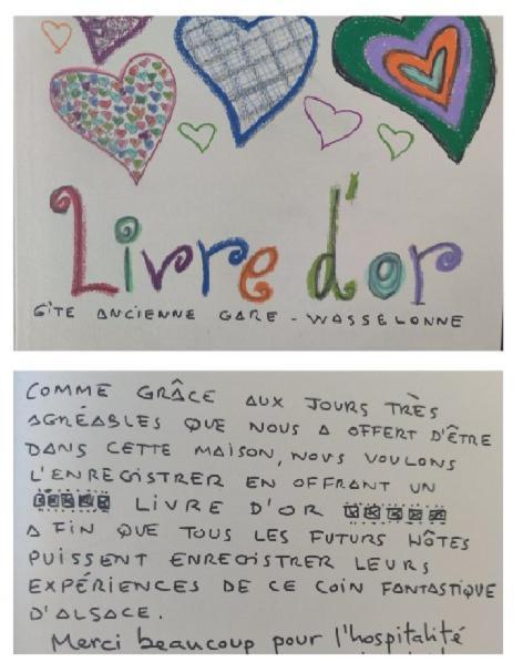 瓦瑟洛讷Ancienne Gare 1Er Etage公寓 外观 照片